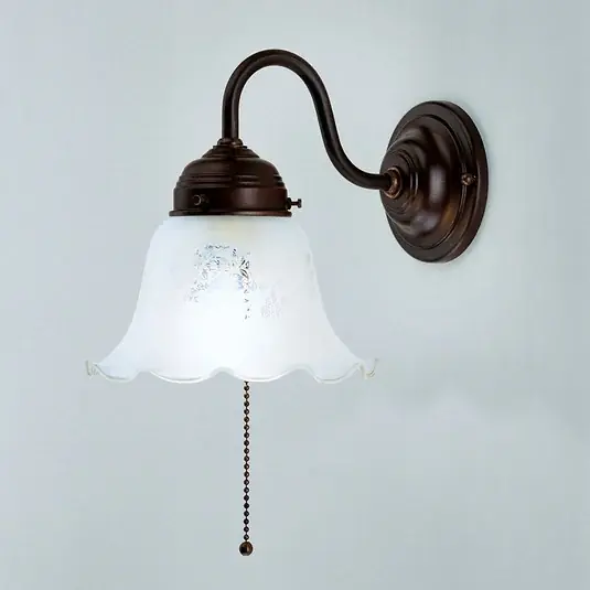 Lampada da parete Gretchen in stile antico Super Prezzo