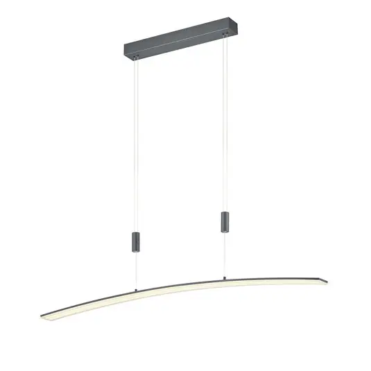 Lampada LED a sospensione New Loire, antracite Ultime Pezzi