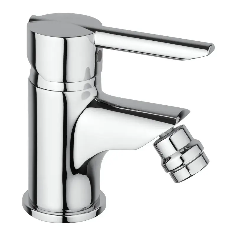 Chromed brass bidet mixer with 1"1/4 waste Piralla Serena 0SE00094A16 Di Tendenza