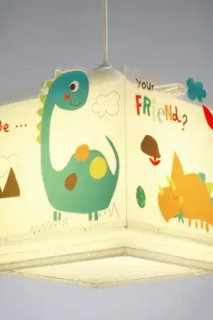 Lampada a sospensione per camere di bambini DINOS di Dalber, colorata Professionale
