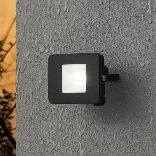 Faretto LED esterni Faedo 3 in nero, 10W Offerta Lampo