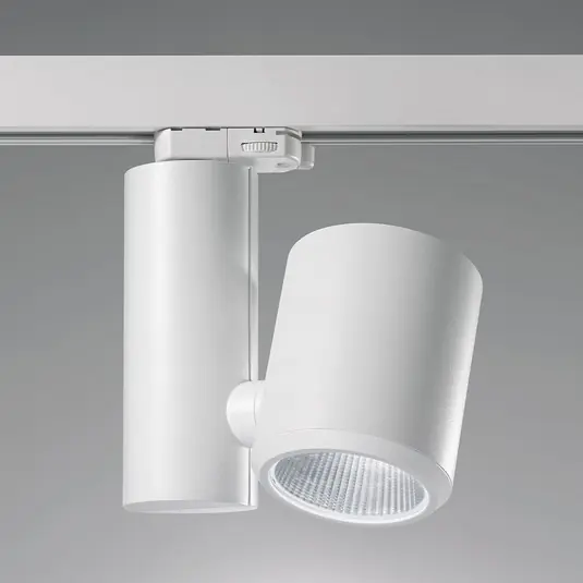 Saldi Egger DLS Faretto a binario LED Kent, bianco, 4.000 K 26°
