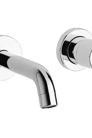 Wall mounted washbasin mixer with plates Ø66 mm Paini Cox 78CR208 Ordina Subito