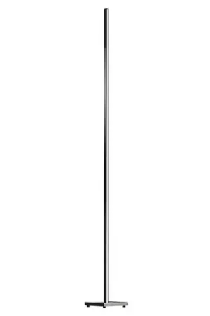 Lampada LED da terra nera Orix 180 cm, telecomando Pagamento Sicuro