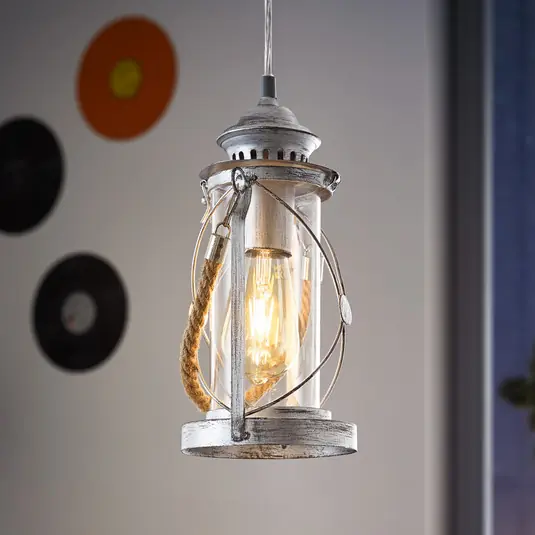 Lampada a sospensione design antico Fedor argento Prezzo Conveniente