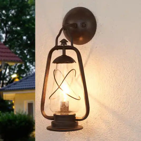 Applique da esterni Miners, stile luce da minatore Reso Gratuito