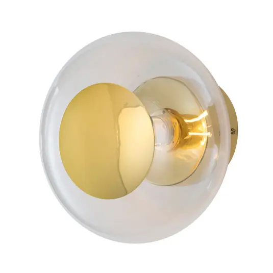 Reso Gratuito EBB & FLOW Horizon portalampada oro Ø 21 cm