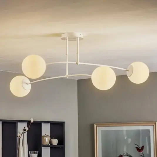 Offerta Speciale Plafoniere Pregos 4, 4 luci, bianco