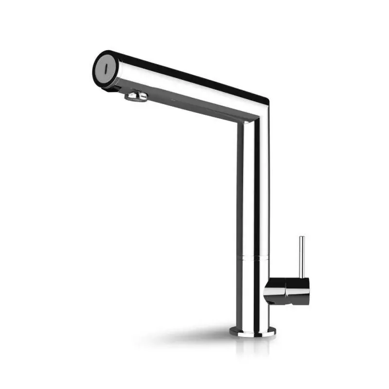 Quantità Limitata Electronic kitchen sink mixer with dual sensor technology in chrome color DMP Hello 100 86706