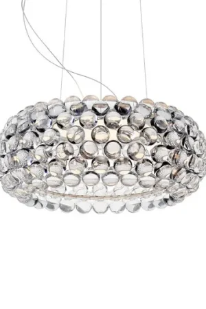 Foscarini Caboche Plus media sosp on/off traspar Pagamento Sicuro