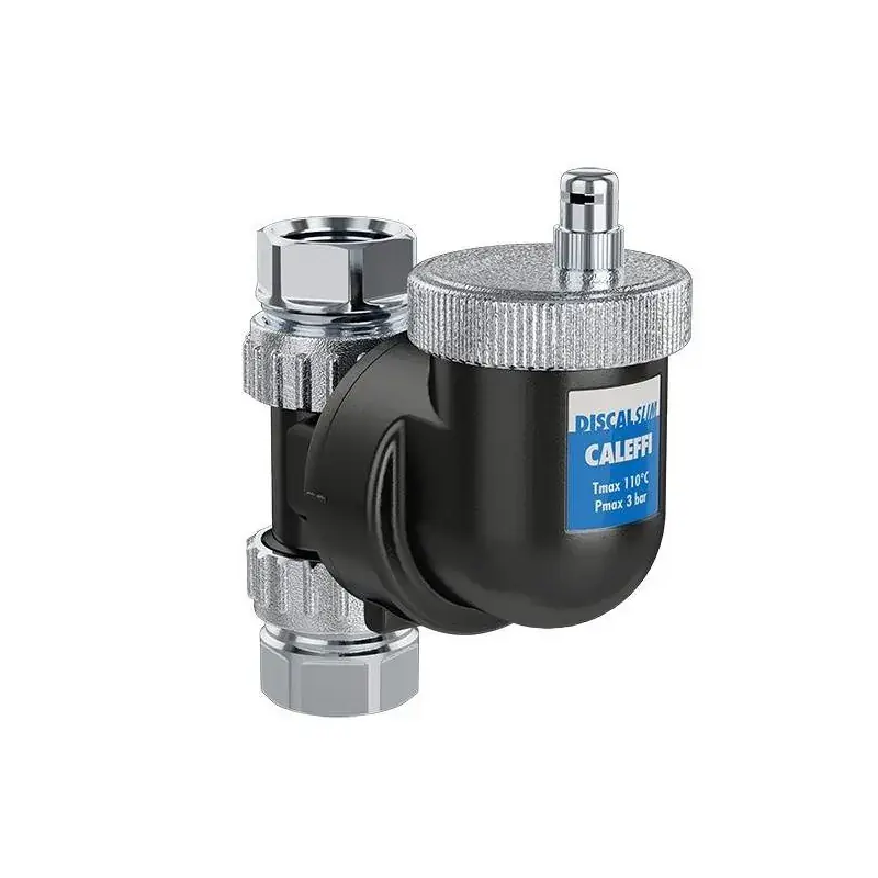 DISCALSLIM®-Deaerator with female threaded connections Caleffi 5518 Popolare