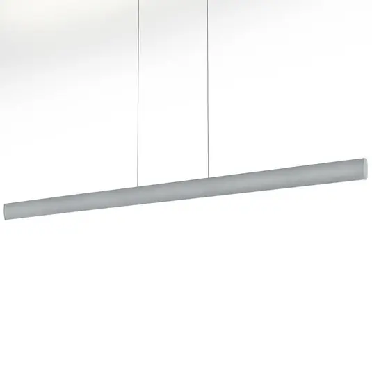 Promozione Lampada LED a sospensione Runa, nichel, lunghezza 152 cm