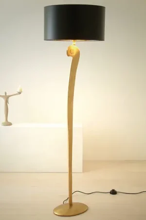 Must-Have Elegante piantana LORGOLIOSO in nero-oro