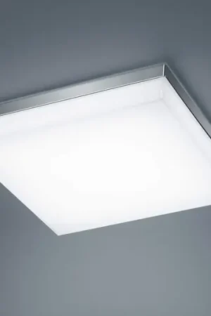 Helestra Cosi plafoniera LED cromo 31,5x31,5 cm Scelto Dai Clienti