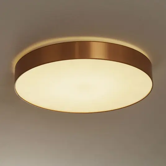Plafoniera dimmerabile Aurelia, dorata 60 cm Solo Oggi