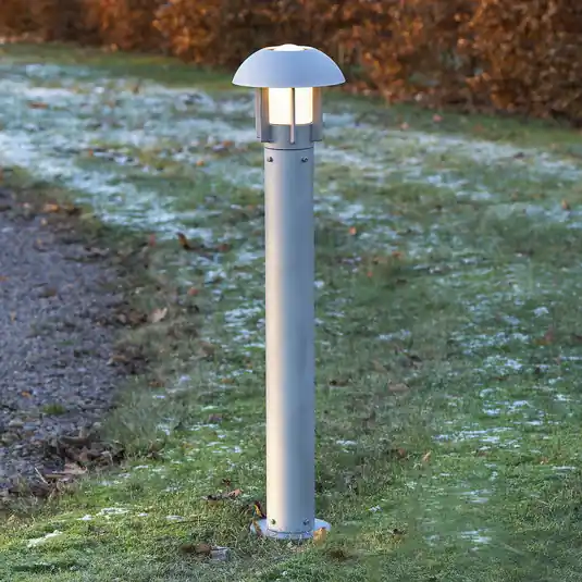 A Buon Prezzo Lampada camminamento alluminio Heimdal grigia arg.