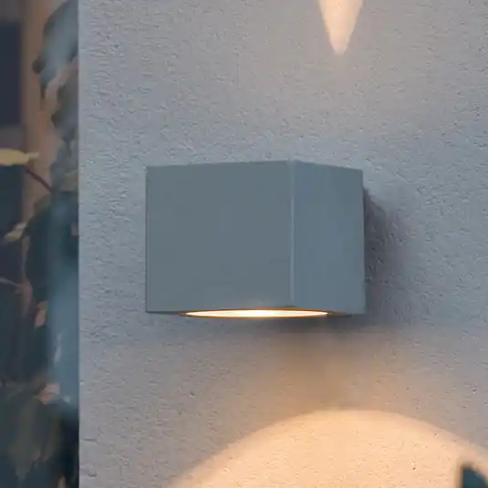 Lampada a muro da esterno squadrata SQUARE Promozione Esclusiva