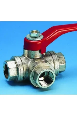 Three way heavy-duty ballvalve Pettinaroli 240NL Esclusivo