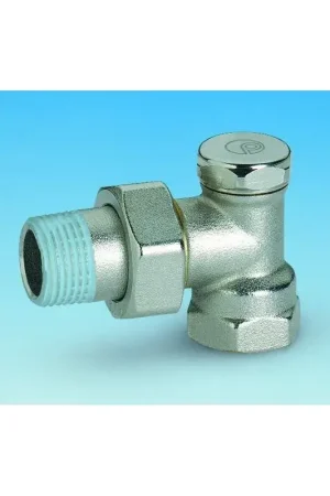 Angle micrometric radiator lockshield valve Pettinaroli 750N Prezzo Scontato