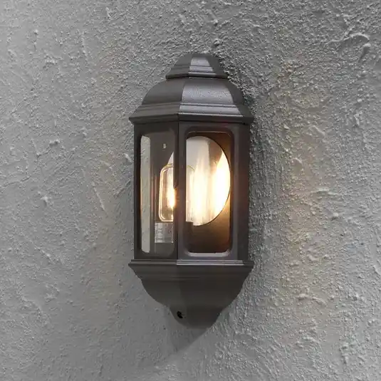 Super Prezzo Classica lampada a muro da est. CAGLIARI I, nera