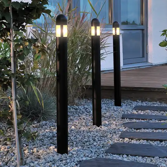 Versatile set di 3 lampioncini a LED Amalfi Occasione Imperdibile