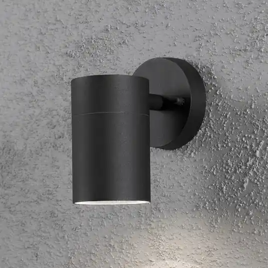 Lampada a muro da esterno a 1 luce New Modena nera Promo Stagionale