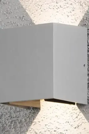 Applique da esterni LED Cremona 13 cm grigio Promo Stagionale