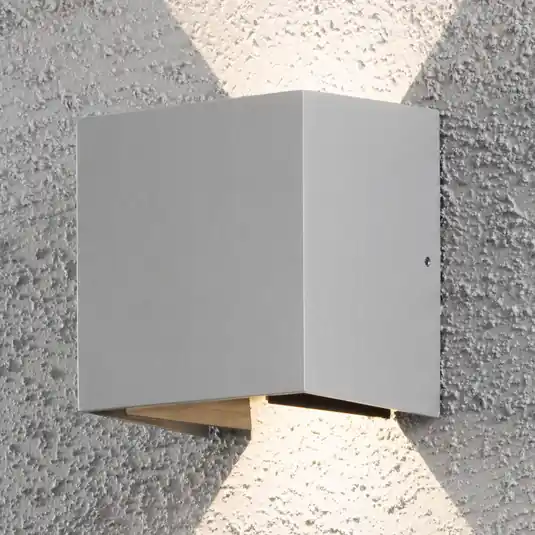 Applique da esterni LED Cremona 13 cm grigio Promo Stagionale