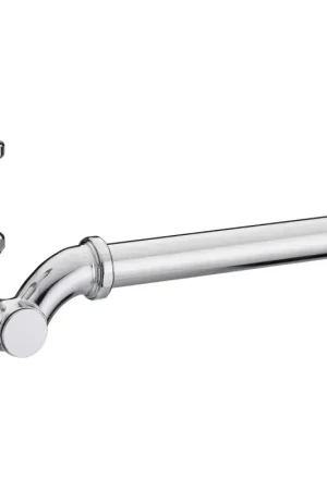 "S" trap with Ø1" connection and brass side cap Piana 08910600CR Prezzo Ridotto
