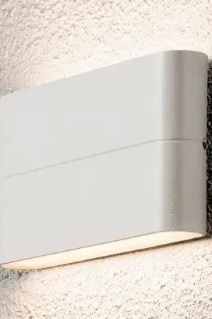 Applique LED esterni Chieri 17 cm bianco Quantità Limitata
