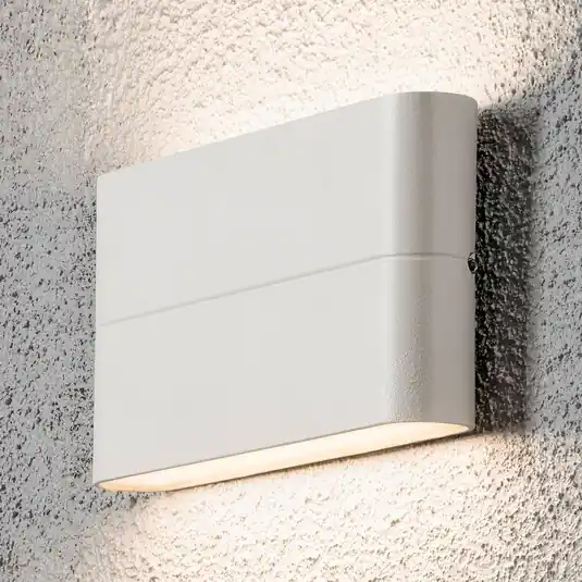 Applique LED esterni Chieri 17 cm bianco Quantità Limitata