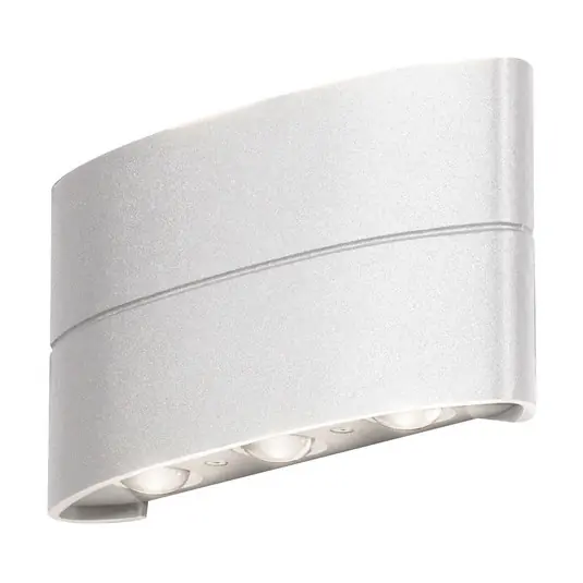 Applique LED esterni Chieri, bianco, 6 luci Occasione