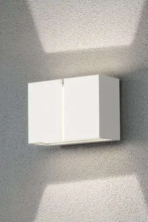 Subito Disponibile Applique LED esterni Pavia, bianco