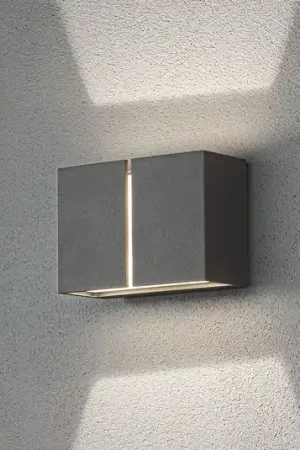 Applique LED esterni Pavia, grigio scuro Scelto Dai Clienti