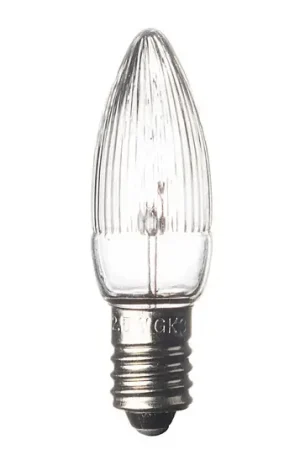 E10 2,5W 7V lampadine a forma di cuore set da 3 Saldi