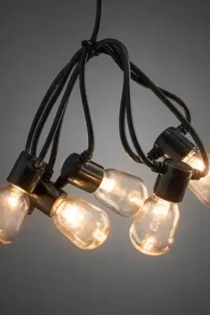 Ordina Subito Catena luminosa Biergarten 40 luci ambra