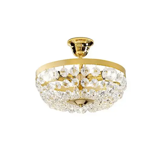 Plafoniera Valerie, oro, Ø 30 cm Affare
