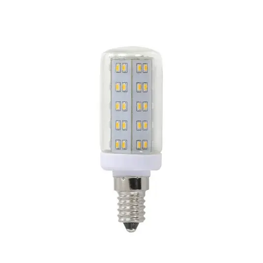E14 4W LED tubolare trasparente con 69 LED Offerta Speciale