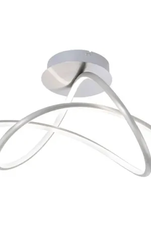Spedizione Espresso Plafoniera LED Violetta, ricurva, acciaio