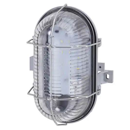 Popolare Applique LED antiurto Pesch 8 IP44
