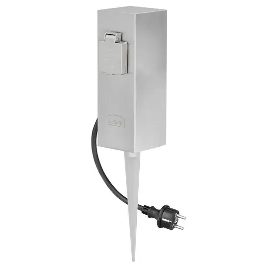 Offerta Lampo Colonnina 2 prese Connect S2 con picchetto