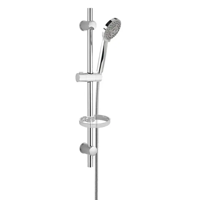 Adjustable sliding rail with soap dish Damast Matrix 14471 Nuovo Arrivo