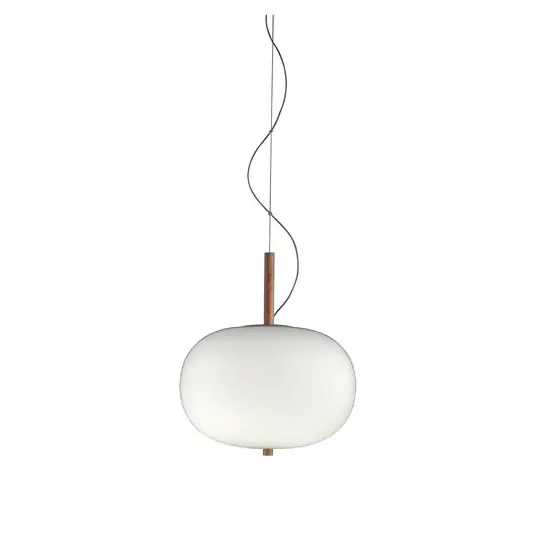 Grok Ilargi LED a sospensione fasica chiaro Ø 32cm Solo Oggi