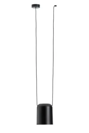 Subito Disponibile LEDS-C4 Attic a sospensione cilindro Ø 15cm nero