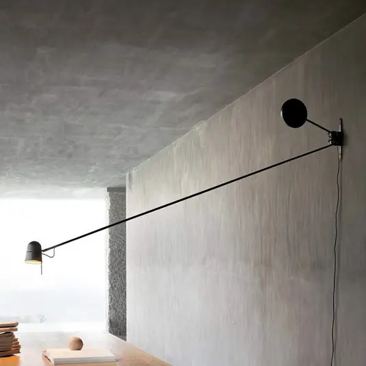 Affare Luceplan Applique a LED Counterbalance nero