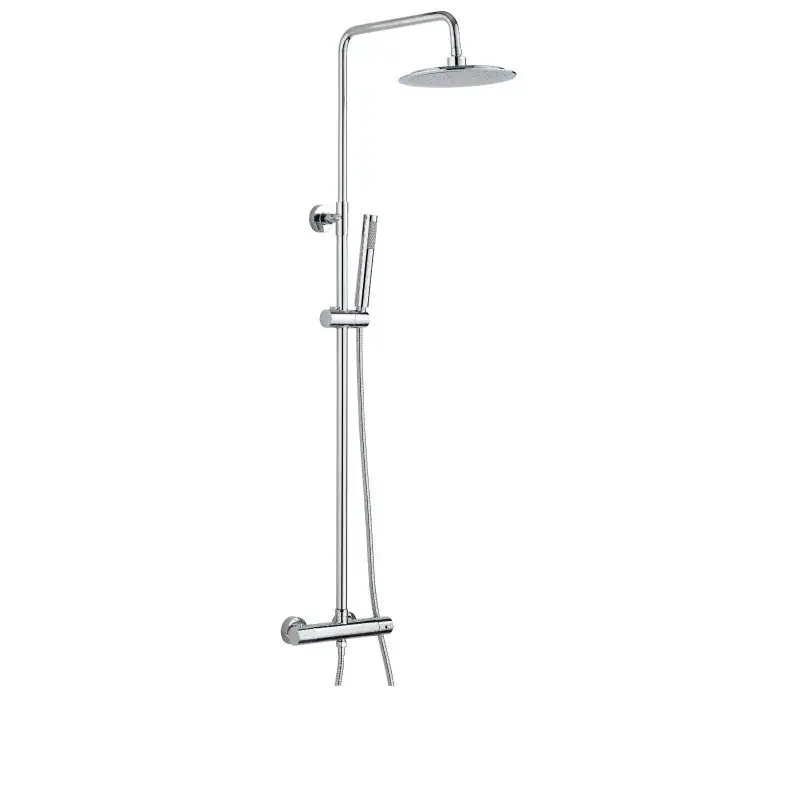 Promo Stagionale Thermostatic shower column Round version Damast Sally 12448