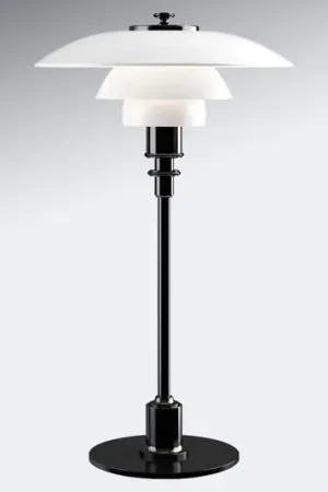 Quantità Limitata Louis Poulsen PH 2/1 lampada da tavolo nera