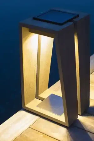 Lanterna LED solare Skaal con sensore, 39 cm Direttamente Dal Produttore