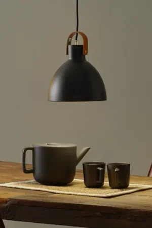Esclusivo Lampada a sospensione Eagle, nera, Ø 22 cm, metallo
