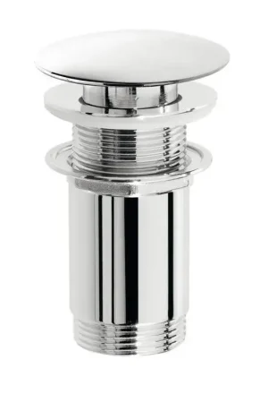 Affare Brass round pop-up waste 1"1/4 without overflow Damast 12375